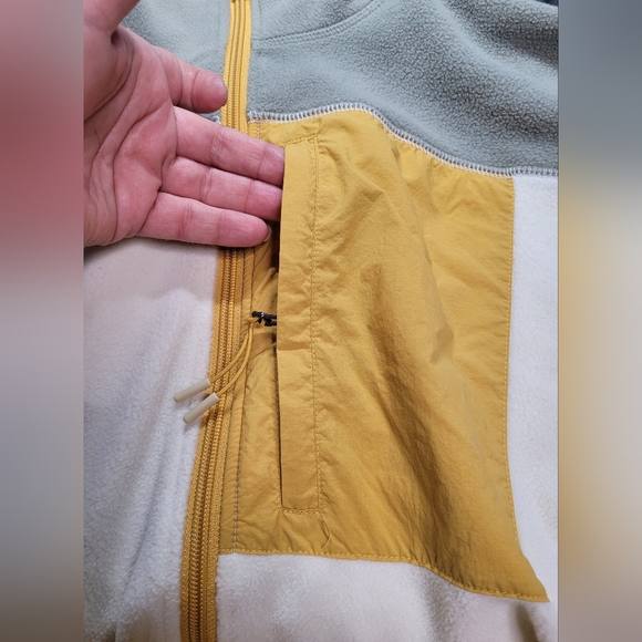 Mountain & Isles Color Block 1/2 Zip Soft Fleece Jacket Men's Size Large - Picture 7 of 15